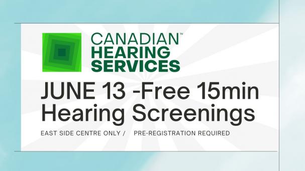 FREE Hearing Screening - Canadian Hearing Services